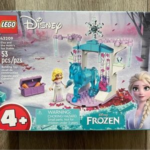 LEGO Disney Princess Elsa and The Nokk’s Ice Stable Building Toy 43209